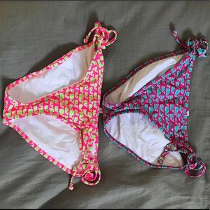 VINEYARDS VINES bikini bottoms bundles size Medium